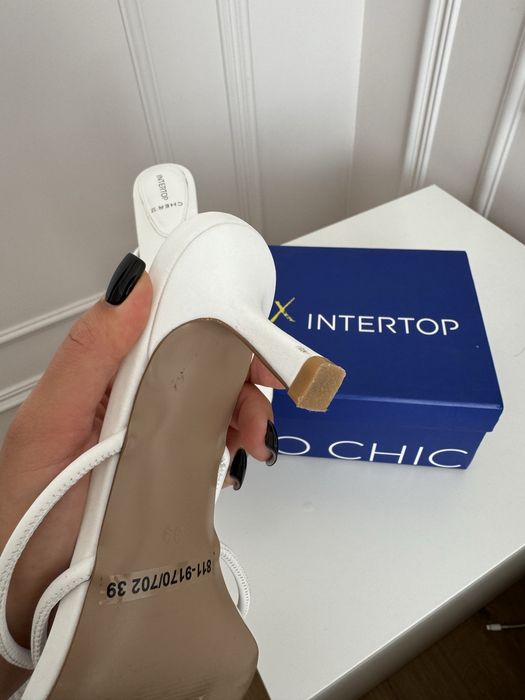 Елегантні мюлі Cher17 x Intertop | Розмір 39 | 650 грн