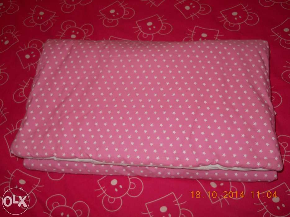 Saco-cama para bebé - cor de rosa