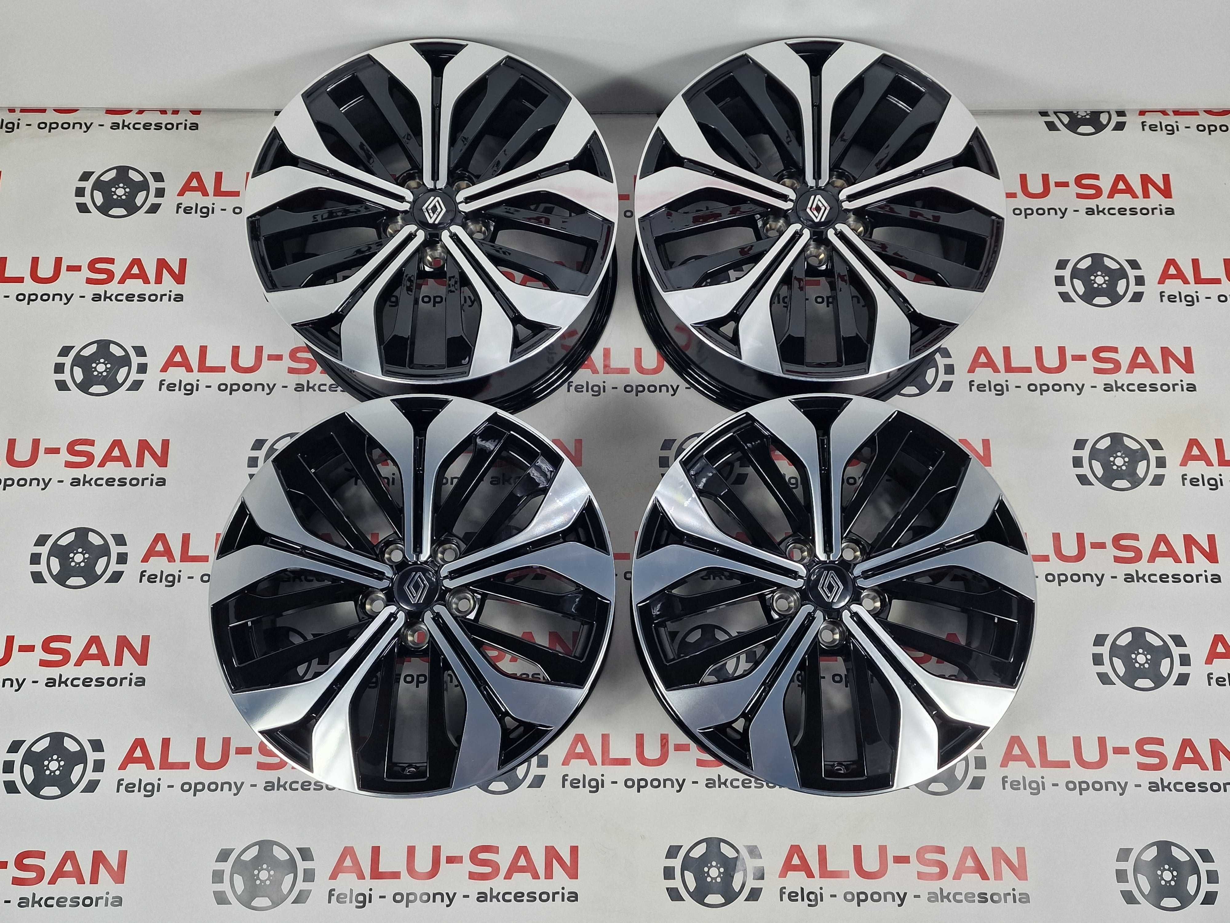 NOWE alufelgi RENAULT 18" 5x114,3 Laguna Talisman Megane - Czarne