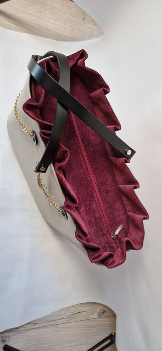 Organizer do torebki obag standard bordowy