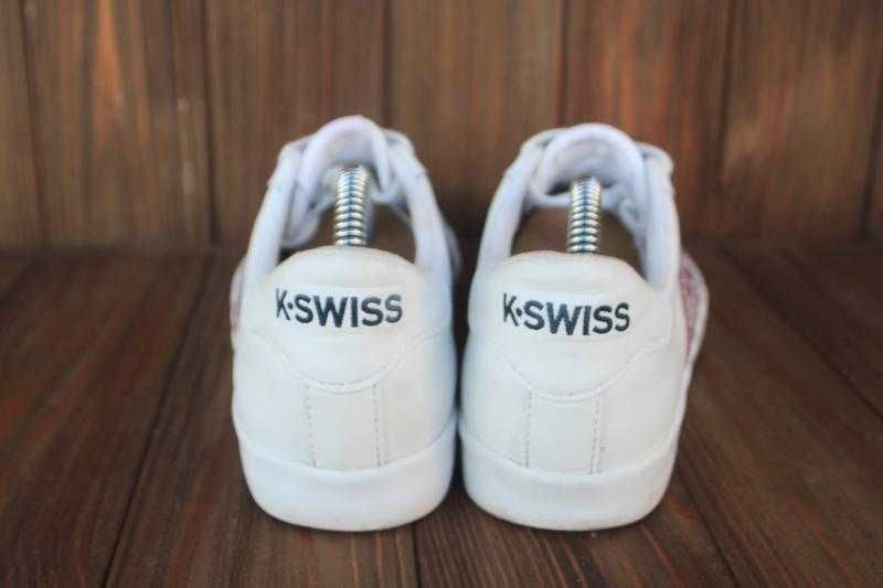 Кроссовки кеды K-Swiss кожа Швейцария 37р кеди кросівки