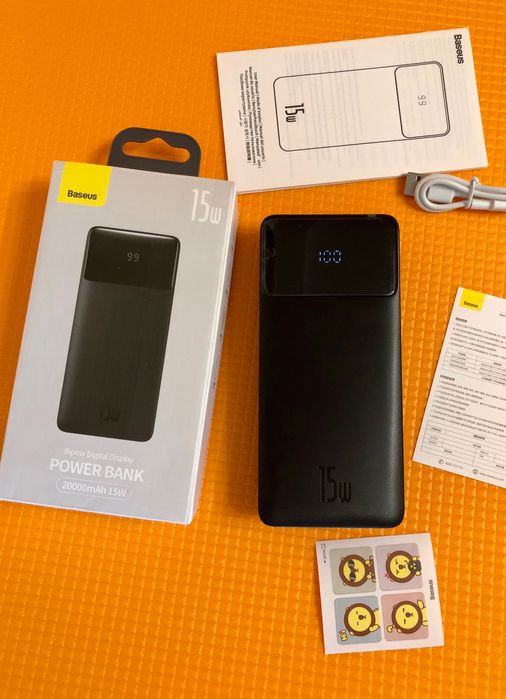 Powerbank павербанк портативный аккумулятор повербанк батарея Baseus