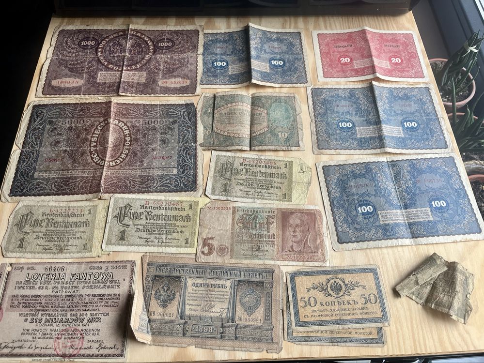 Banknoty zabytkowe