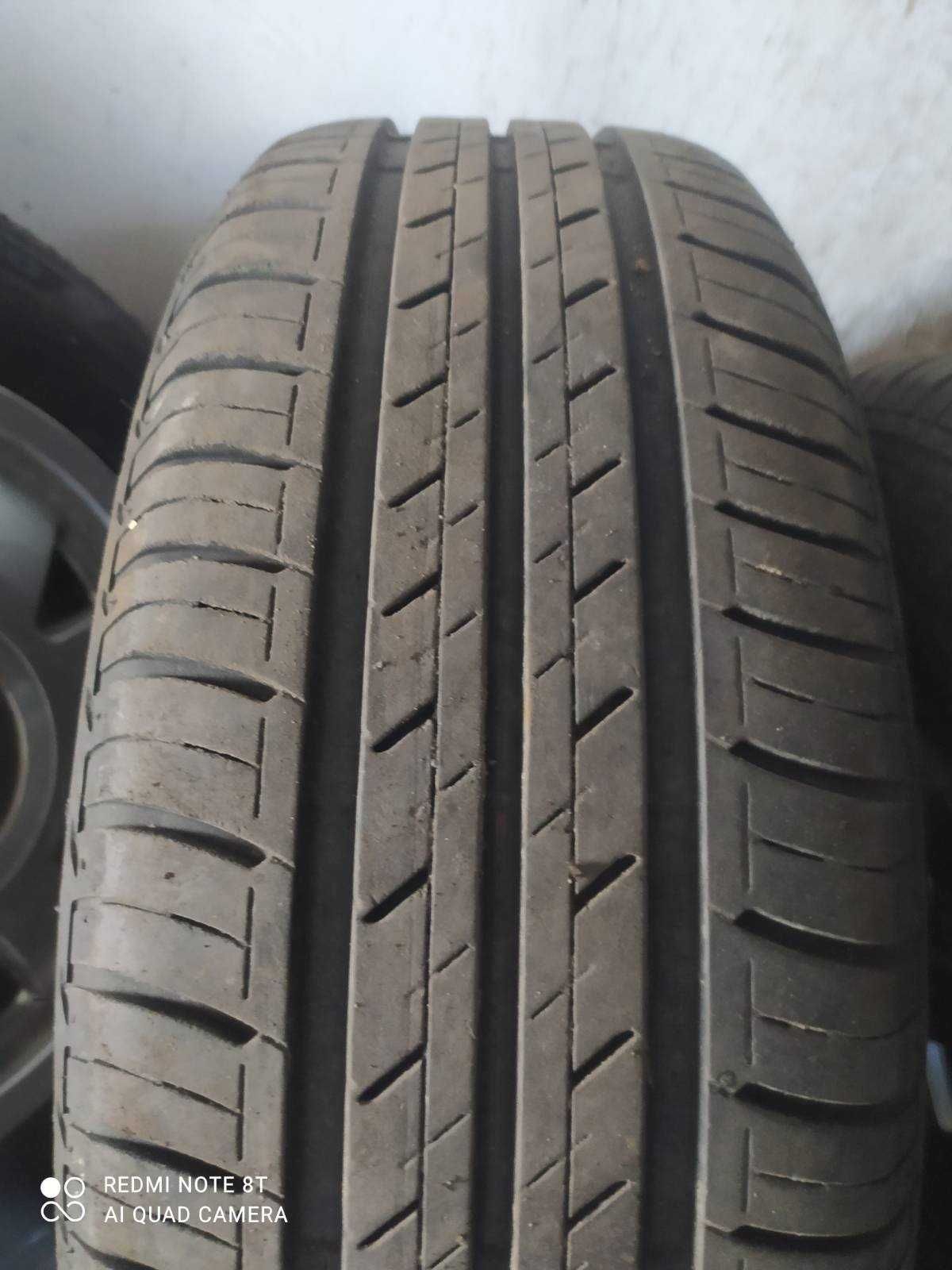 Alufelgi Audi + opony letnie Bridgestone do jazdy 195/65 R15