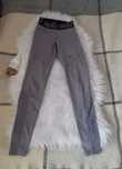 Legginsy Nike Pro dri fit spodnie sport długie szare grafitowe fitness