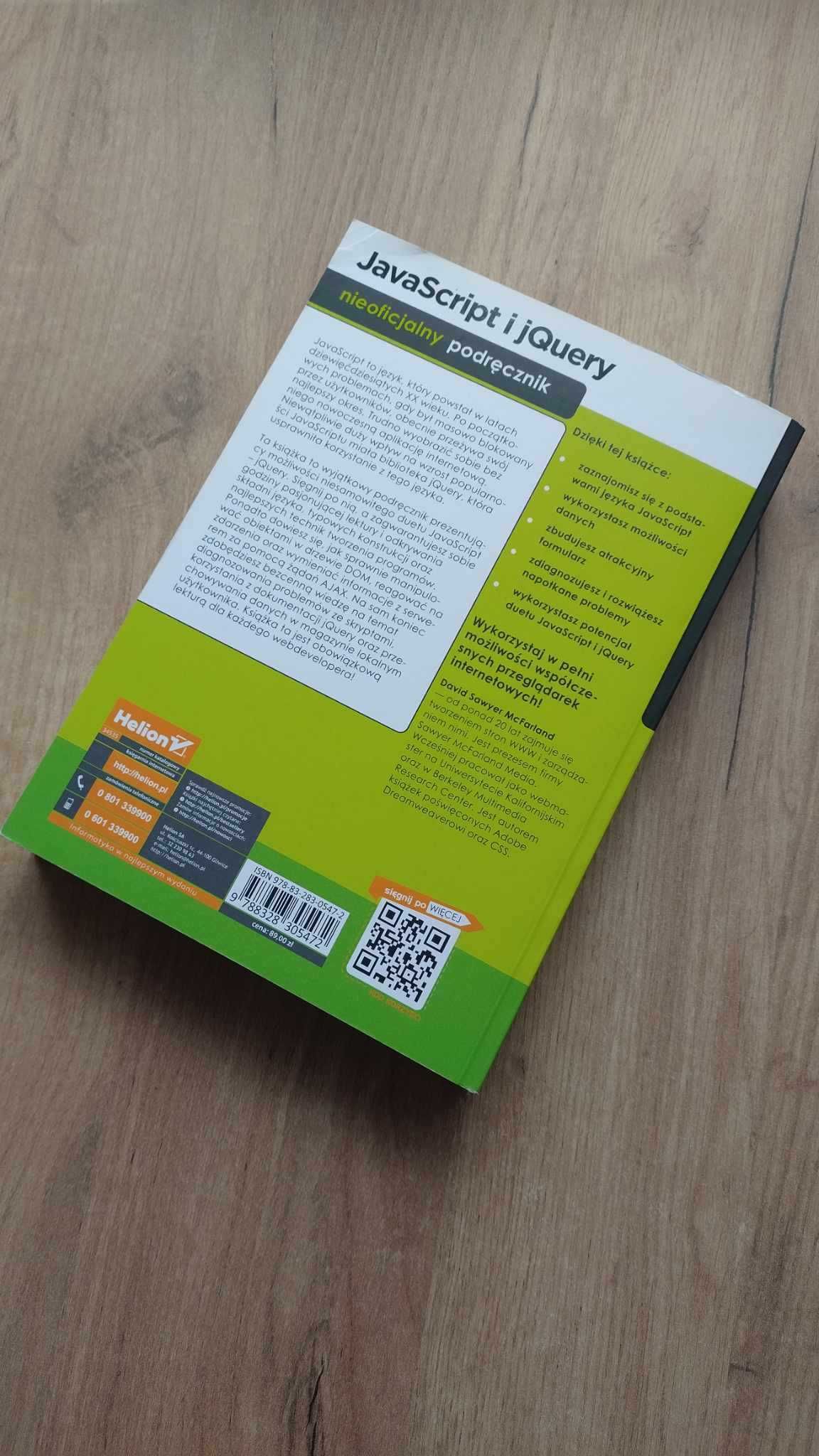 JavaScript i jQuery | Nieoficjalny podręcznik. Jak nowe| Programowanie