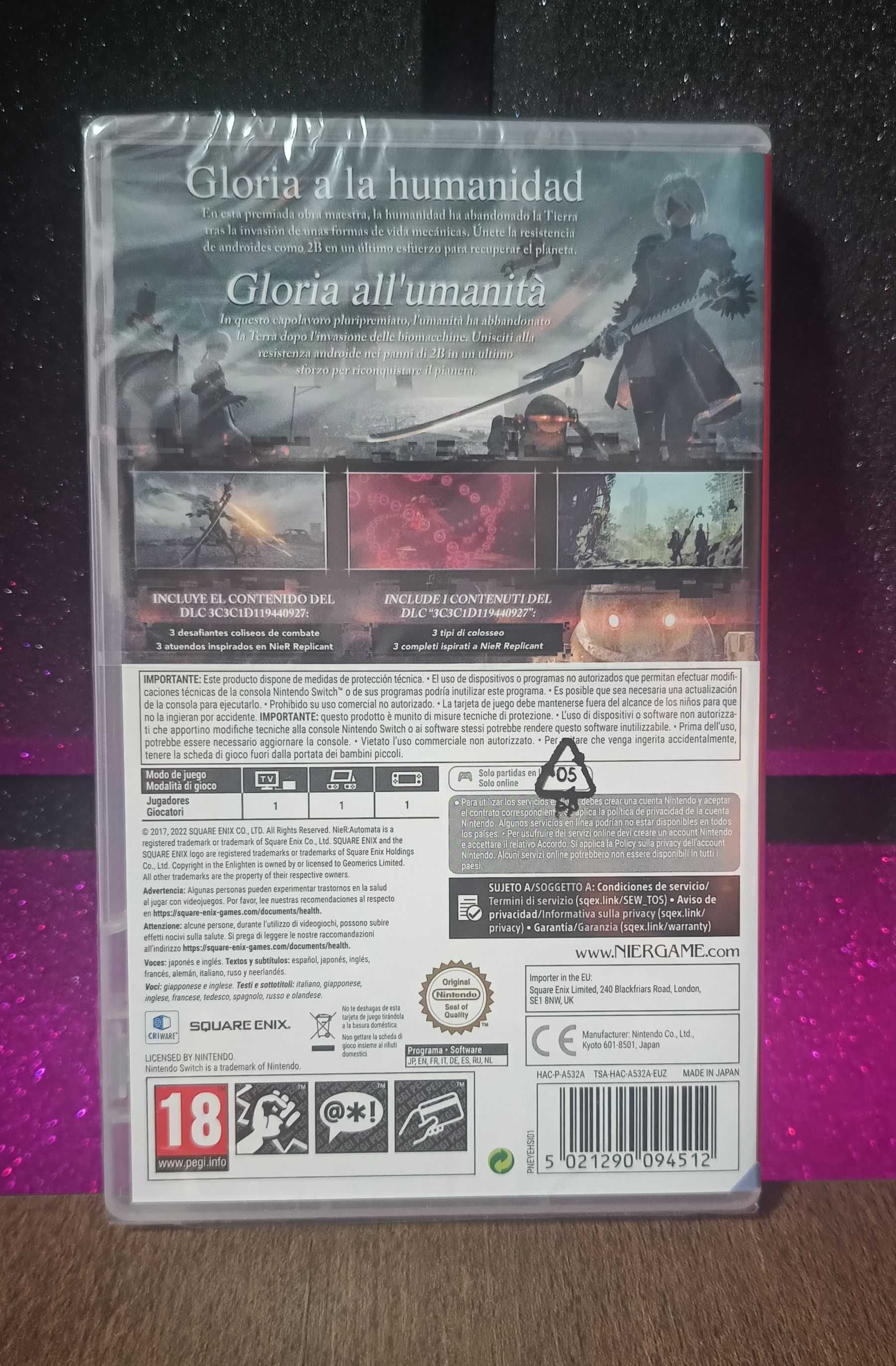 NieR: Automata - Game of the YoRHa Edition Nintendo Switch - jRPG