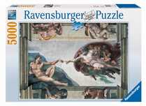 Puzzle 5000 Michał Anioł - Stworzenie Adama