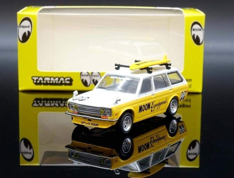 Tarmac Works Datsun Bluebird 510 Wagon MoonEyes