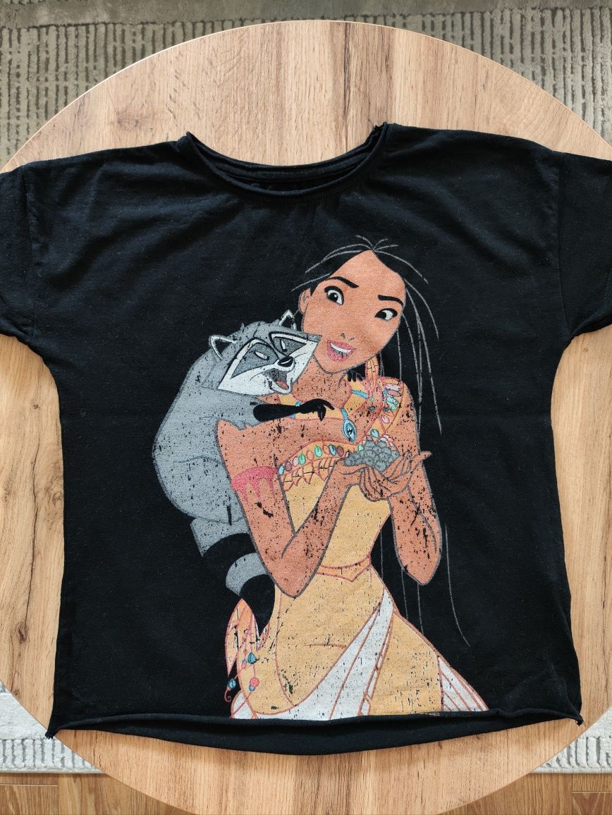 Koszulka oversize retro Pocahontas