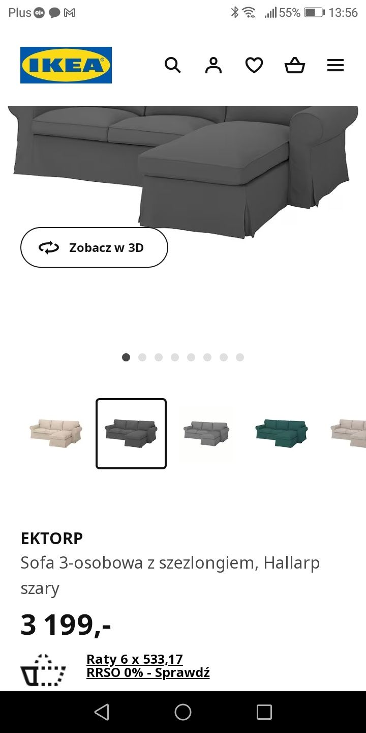 Narożnik +ogromny puf _dodatkowo wymienne pokrowce Stan idealny_Transp