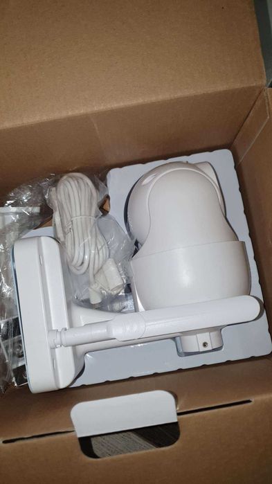 Câmera IP ESCAM QF 450 Solar 1080p 355º 4G/LTE novo