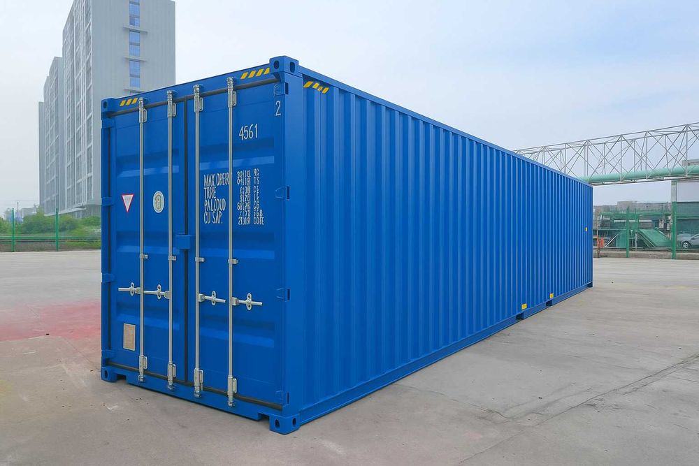 Świeża dostawa kontenerów, nowe jednostki 40'HC