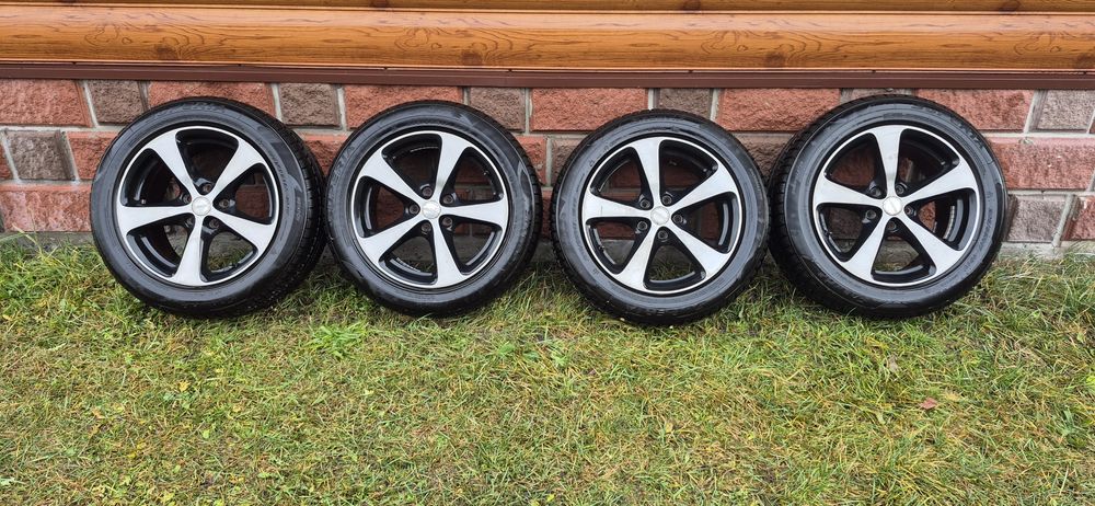 Титани 5×114.3 R17 et45 шини 225/55/r17 зима  колеса титани borbet