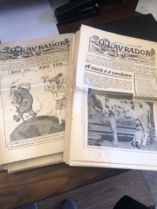 20 jornais O Lavrador entre 1955 e 1959