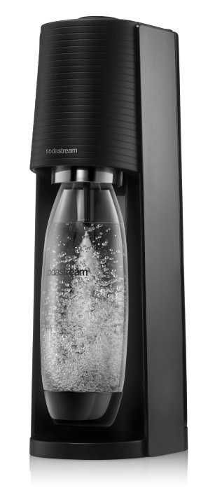 Saturator SodaStream Terra Czarny + 2 Butelki Fuse 1l + Nabój CO2 Gaz