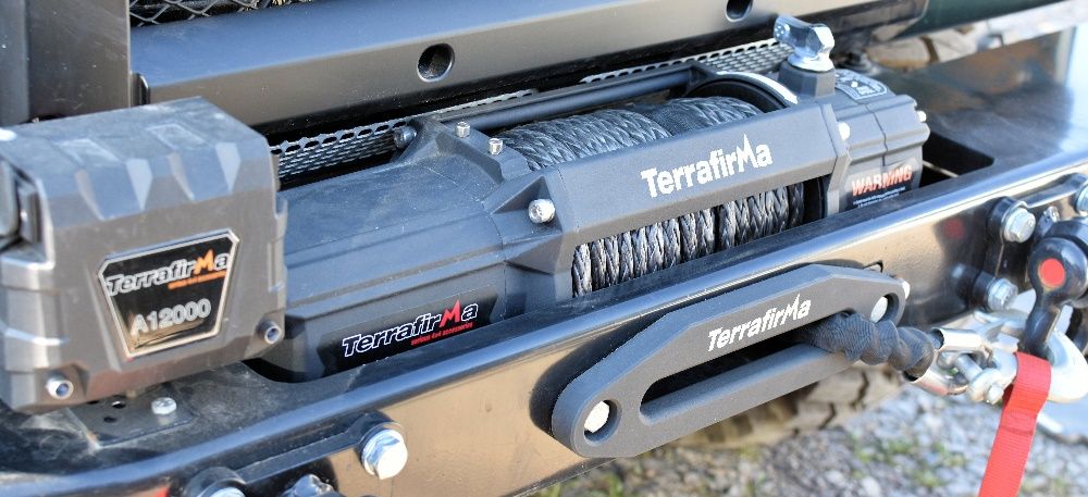 Wyciągarka Terrafirma A12000 z liną syntetyczną Land Rover Defender