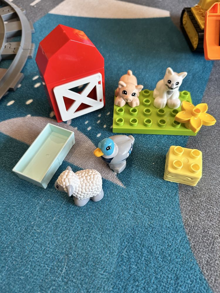 Lego duplo та будівельна пластина
