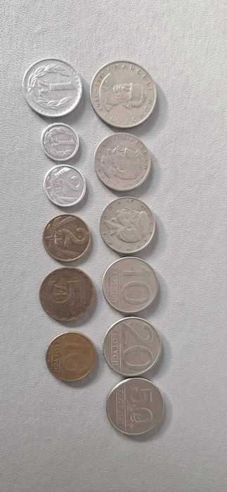 Zestaw monet PRL – Polska Rzeczpospolita Ludowa (sprzedam)