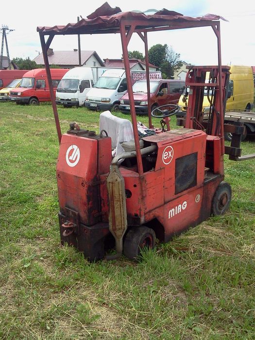 wózek widłowy MIAG w całości lub CZĘŚCI