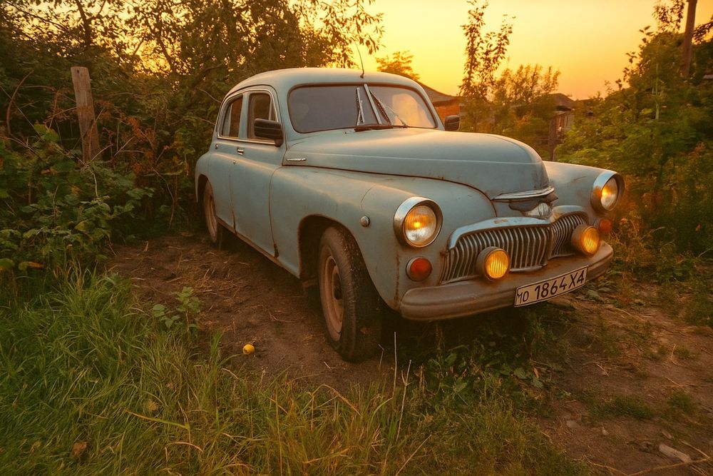 Продам Победу на уверенным ходу.