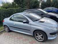 Sprzedam Peugeot 206cc duza nawi alu felgi
