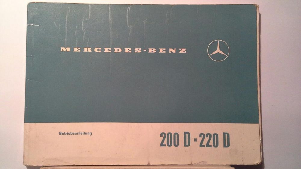 Ksiazki Mercedes Benz 200D 220D W115 instrukcja i serwisowa