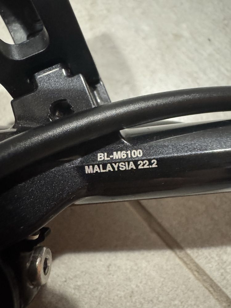 Hamulce Shimano Deore M6100 komplet