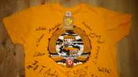 Koszulka T-Shirt SG Dynamo Dresden Drezno NOWA z Podpisami UNIKAT XL