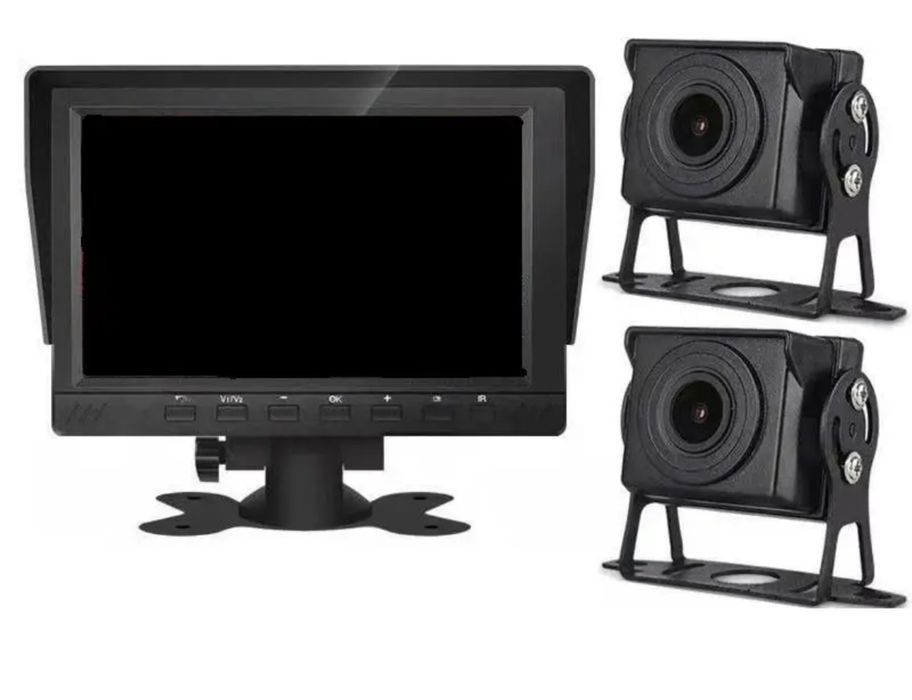 Камера заднього  виду WIFI бездротова для вантажівок на 2 камери