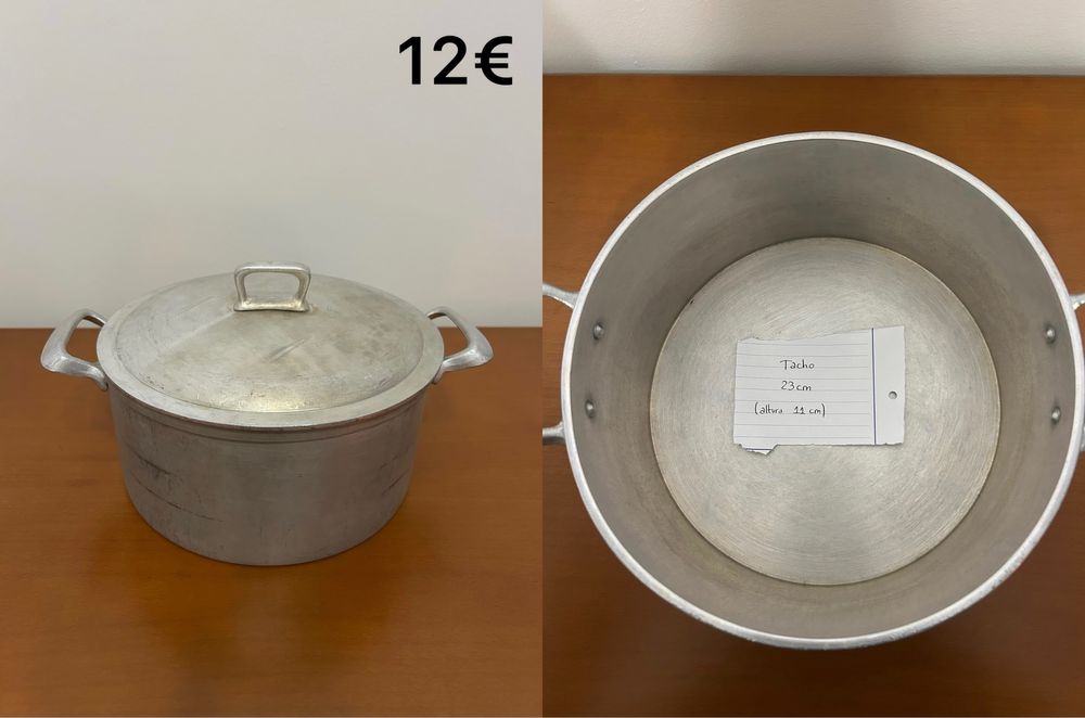 Tacho em ferro - em bom estado