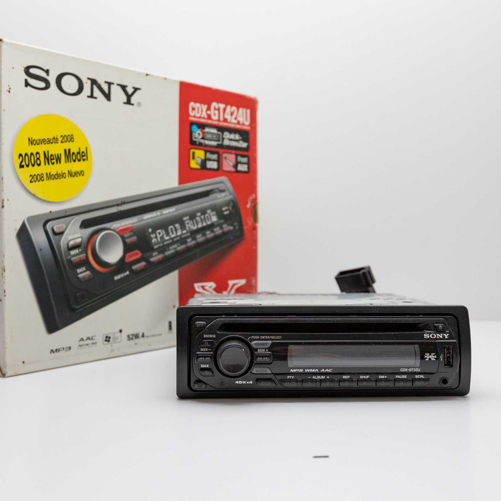 SONY CDX-GT424U XPLOD radioodtwarzacz auto