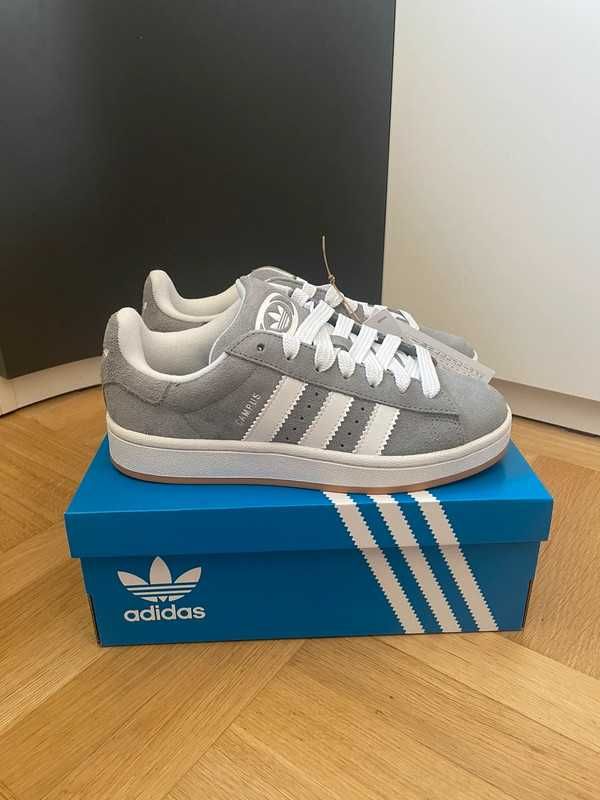 [Oryginalny]Adidas Campus 00s Grey White EU 38 Bardzo wygodne stylowe