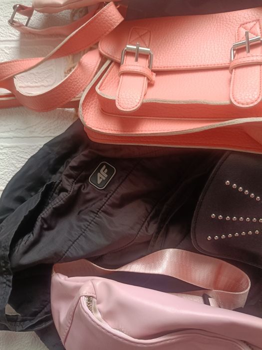 Zestaw kpl torebka nerka listonoszka różne kolory