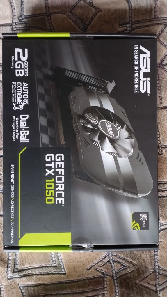 Відеокарта Asus PCI-Ex GeForce GTX 1050