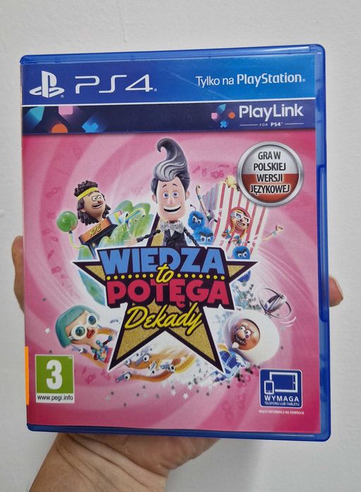 Gra Wiedza to Potęga Dekady PS4 Salon Canal+ Rajcza