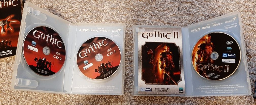 Gothic 1 + Gothic 2 Ekstra klasyka [PL] PC