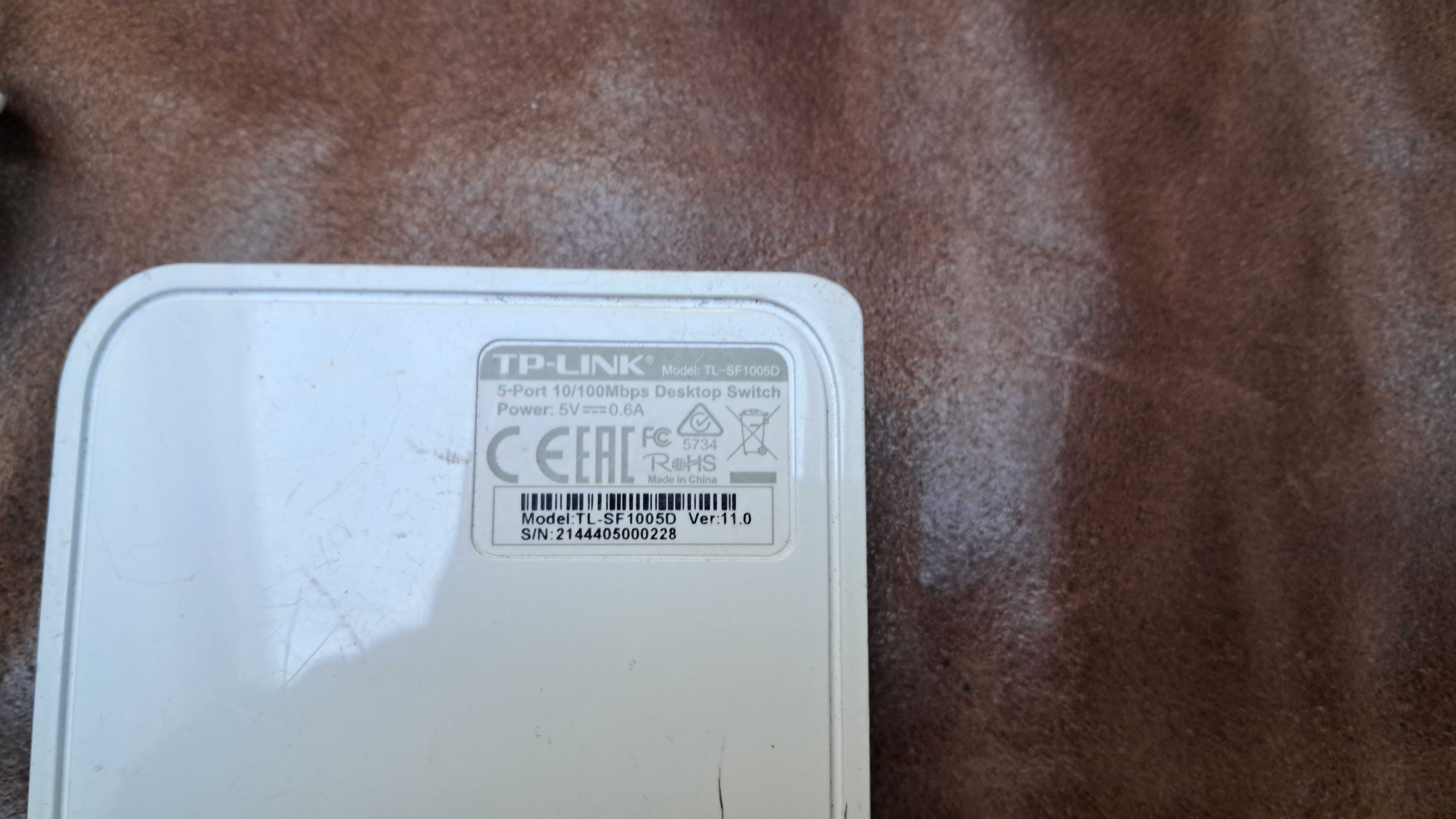 Switch TP-LINK TL-SF1005D 5 portów 100%