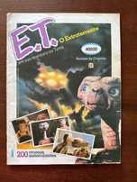 Caderneta de cromos E.T - Extraterrestre COMPLETA