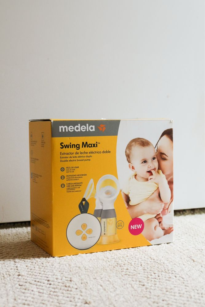 Bomba de amamentação dupla Medela, Swing Maxi.