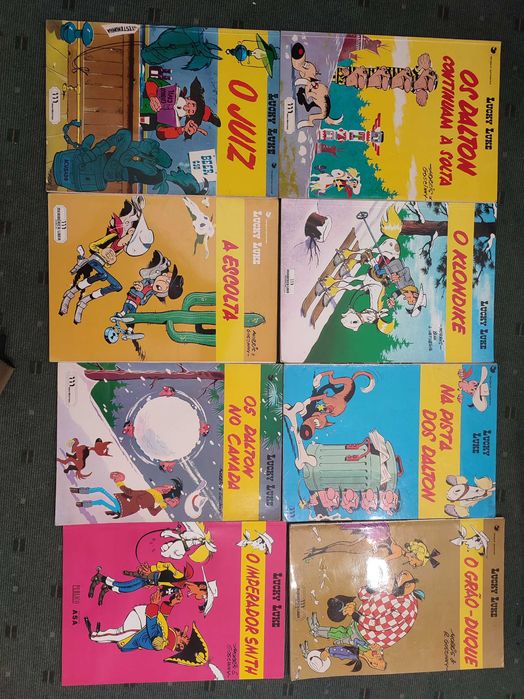 Lote Livros BD Lucky Luke - Cada 5 €