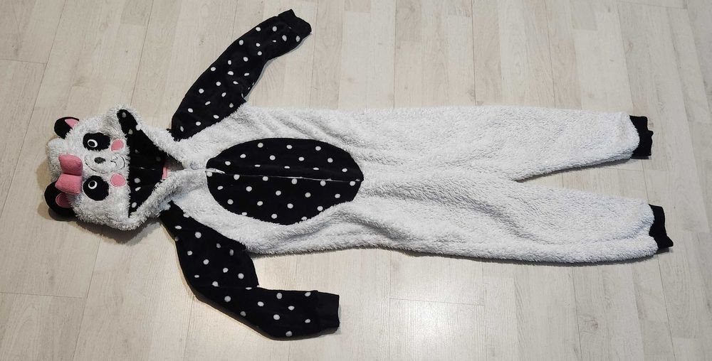 strój misia panda niedźwiedź miś kombinezon 2630