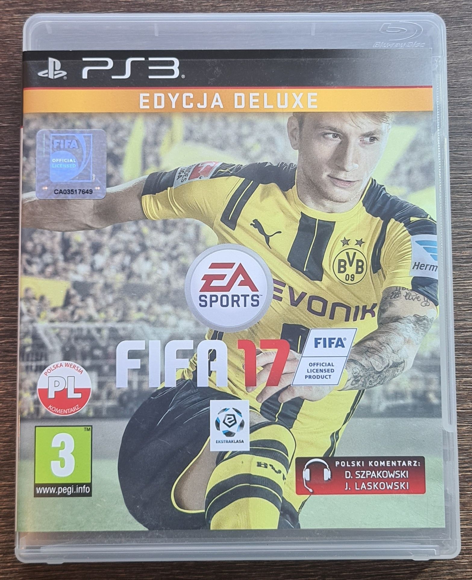 FIFA 17 deluxe + kod PS3
