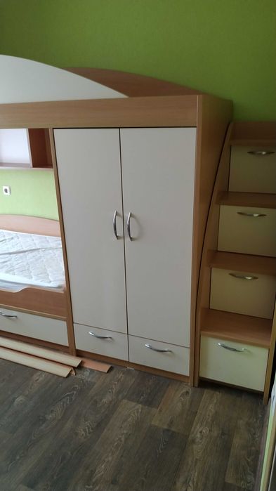 кровать двухъярусная б/у самовывоз