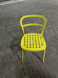IKEA REIDAR 4 Krzesła do kuchni jadalni ŻÓŁTE