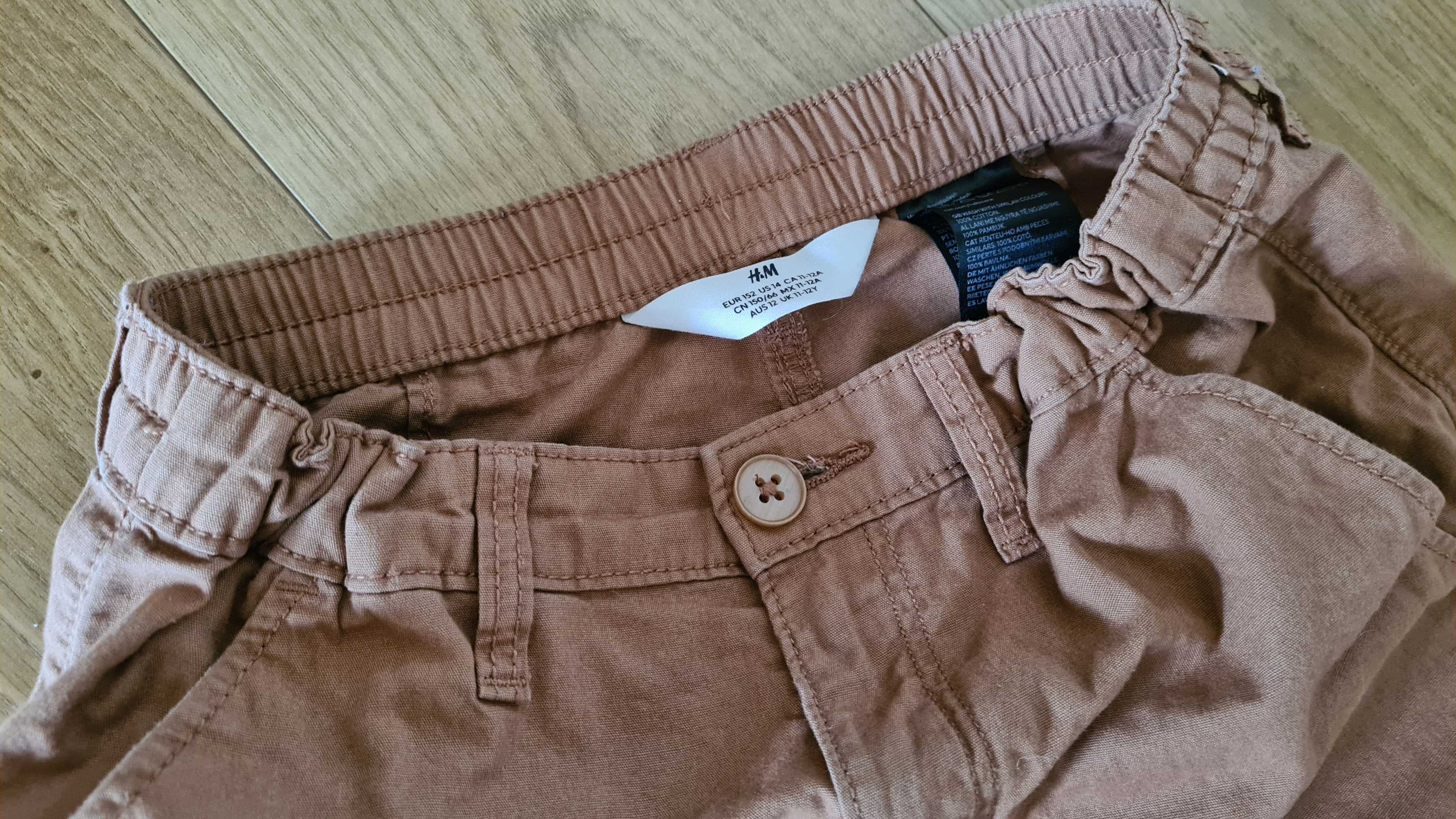 Spodnie bojówki, H&M, 152