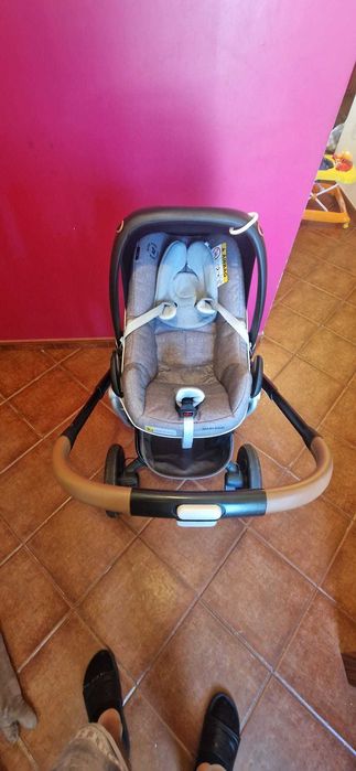 Carrinho bebe, next2me, colchão