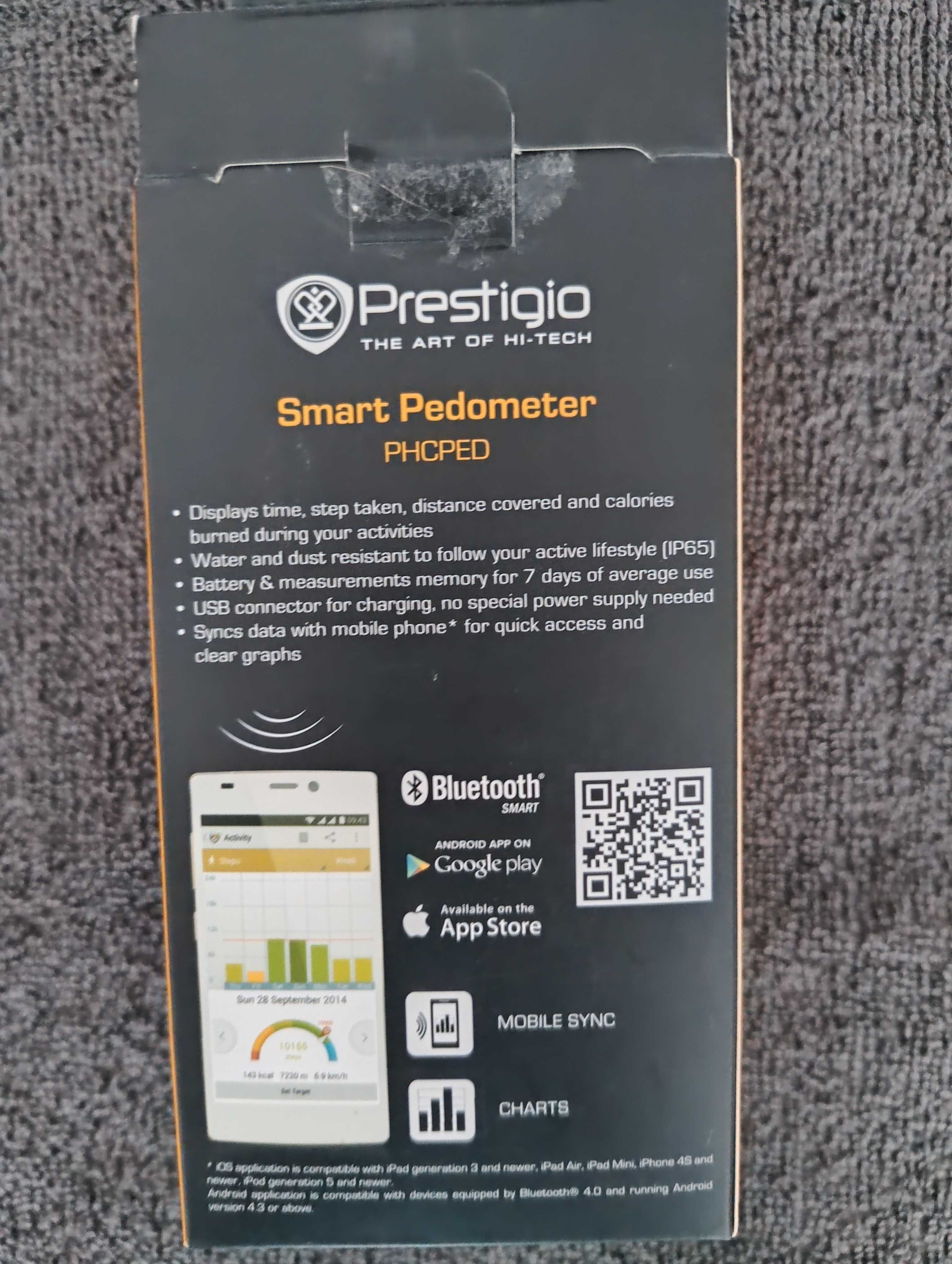 Krokomierz/ opaska Prestigio smart pedometer