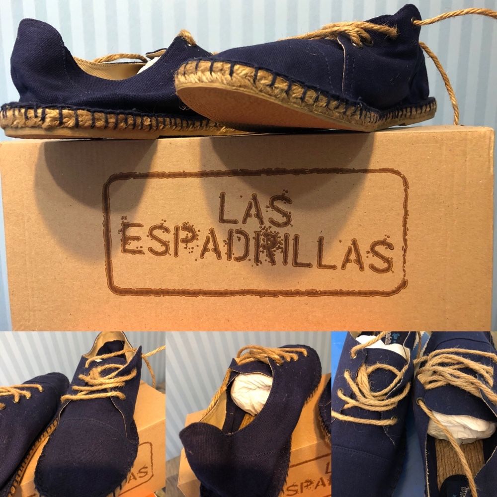 For Sale! Кеды Las Espadrillas 43р. (синий) подойдут 42р. маломерят