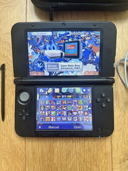 Nintendo 3DS XL Azul (128Gb, 300+ Jogos)